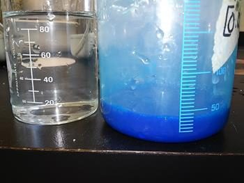 Comparación de resultado de tratamiento de agua con ozono